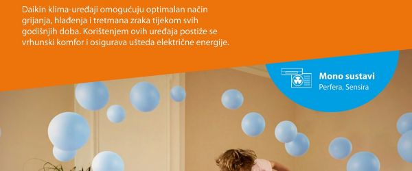 Akcija Jesen 2025 mono split sistema