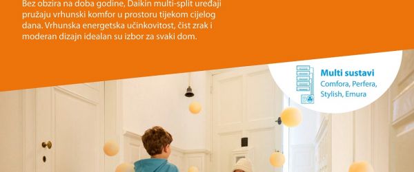 Jesenska akcija Multi split sistema Daikin